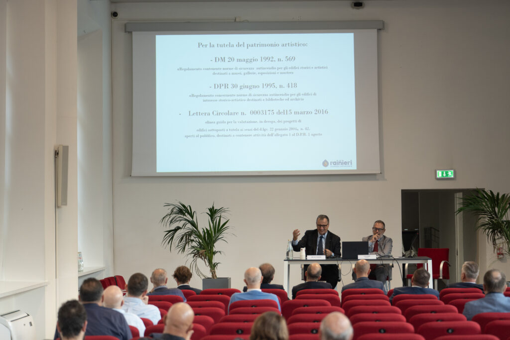 Convegno "Come la prevenzione incendi tutela il patrimonio artistico" promosso dallo Studio Tecnico Rainieri - Palazzo del Governatore, Parma, 8 ottobre 2026