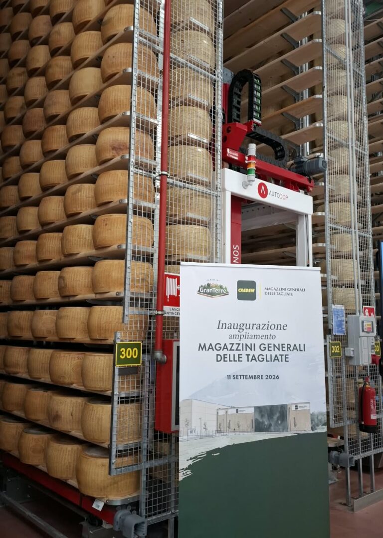 Inaugurazione dell'ampliamento dei Magazzini Generali delle Tagliate a Montecavolo, 11 settembre 2026